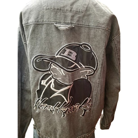 SOHK Other - School Of Hard Knocks Plus 2X Jean Jacket Black Wash Rare Vintage 90's Lil Bolo